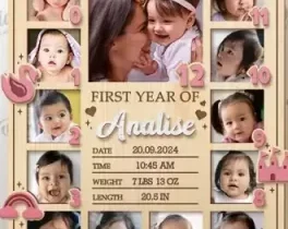 MY FIRST YEAR
